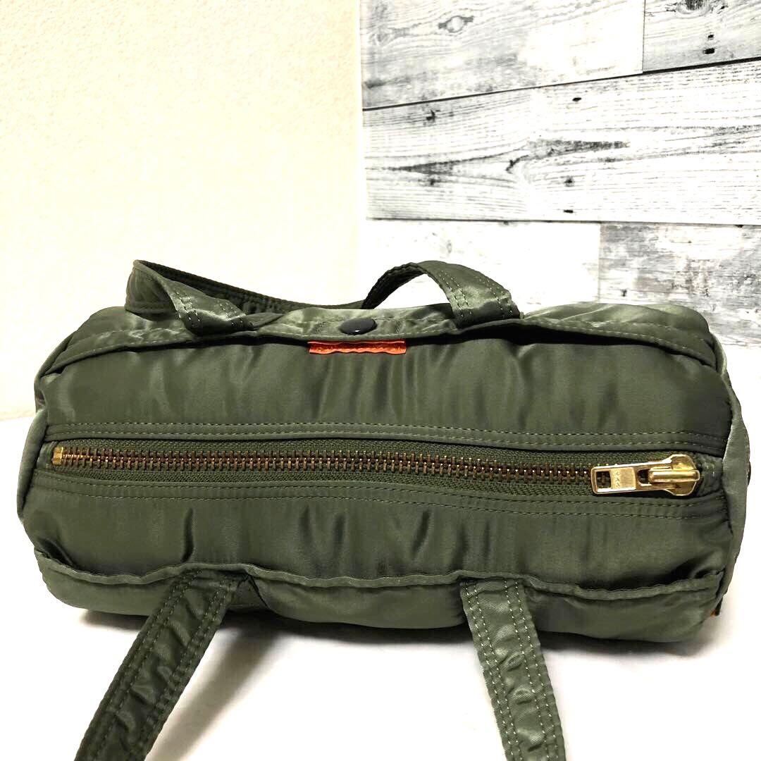 超美品✨希少 ポーター タンカー ミニボストンバッグSサイズ セージ 吉田カバン