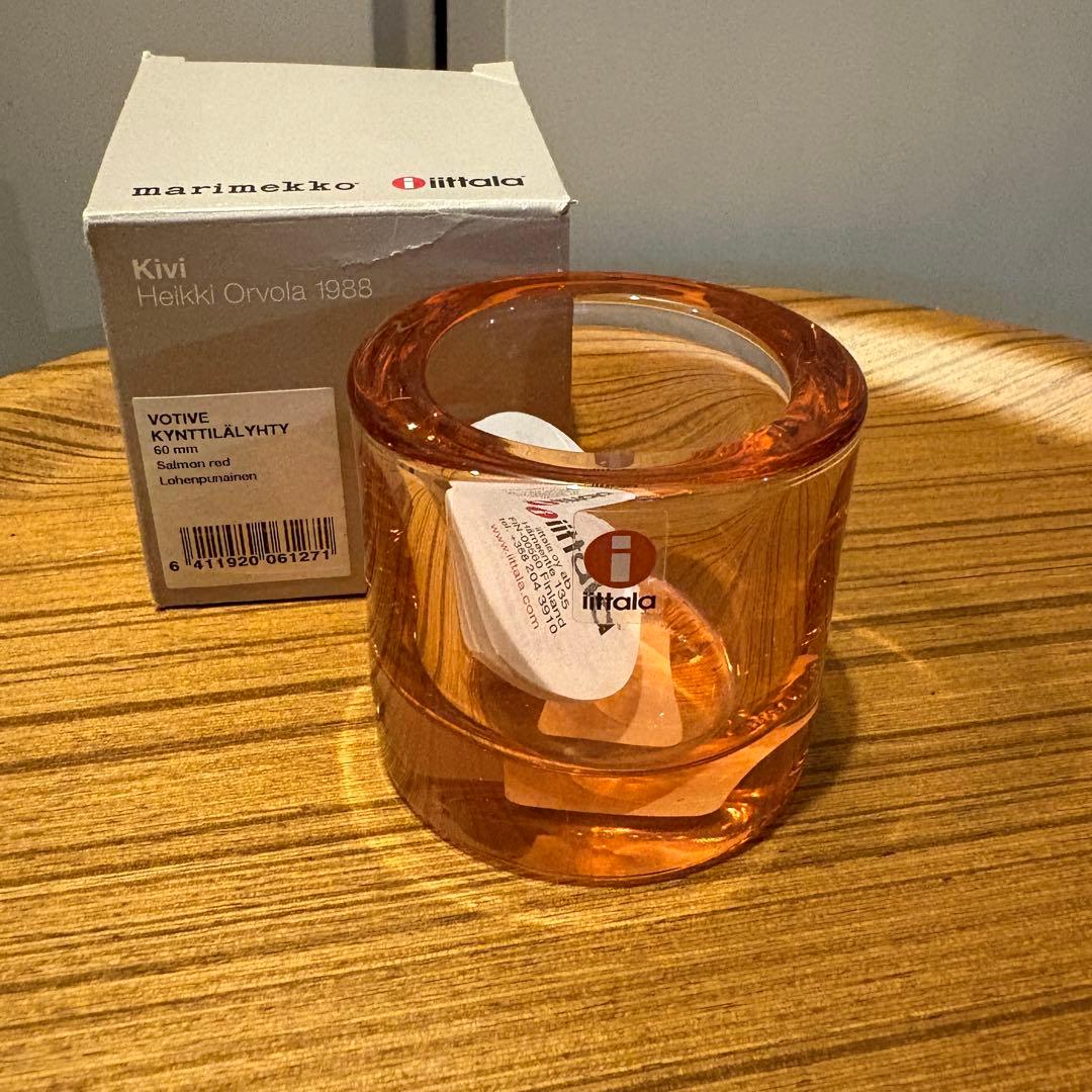 イッタラ　kivi サーモンピンク　60mm