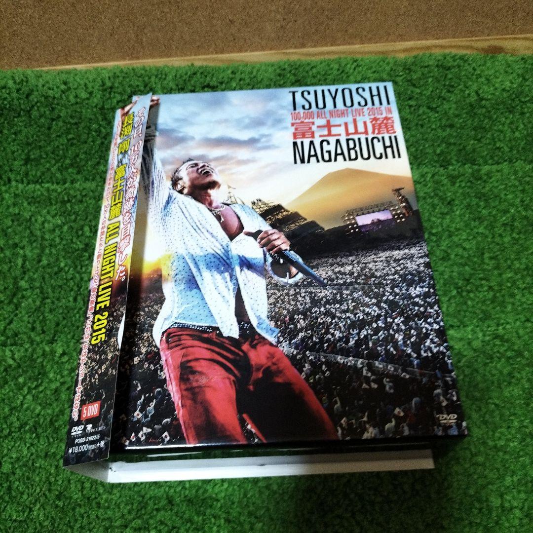 長渕 剛/富士山麓 ALL NIGHT LIVE 2015〈5枚組〉DVD