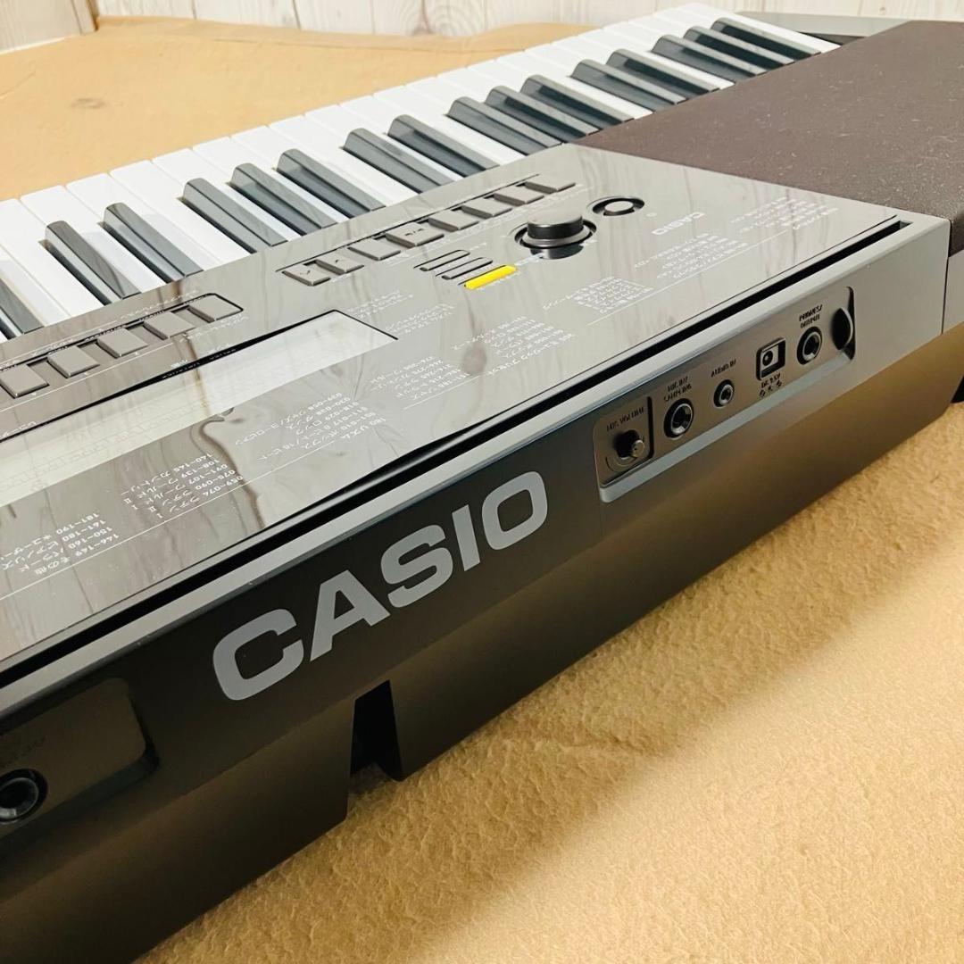 【美品】CASIO 電子キーボード WK-245 動作品 カシオ 76鍵盤