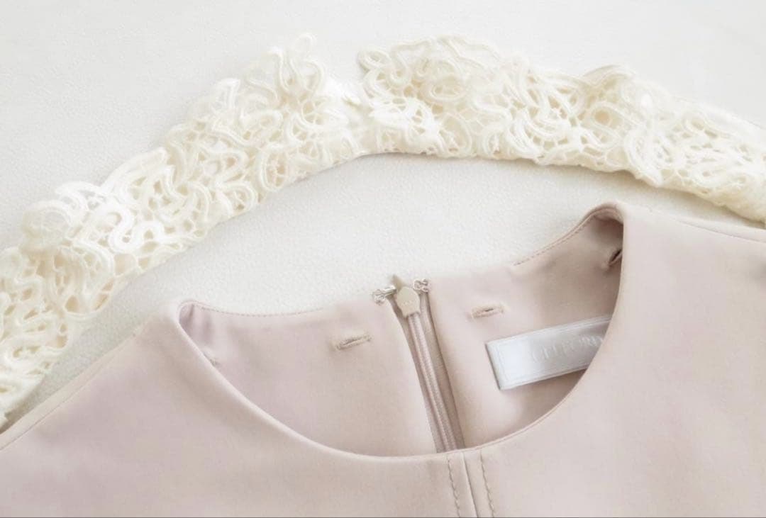 セルフォード　レース襟ワンピース　34