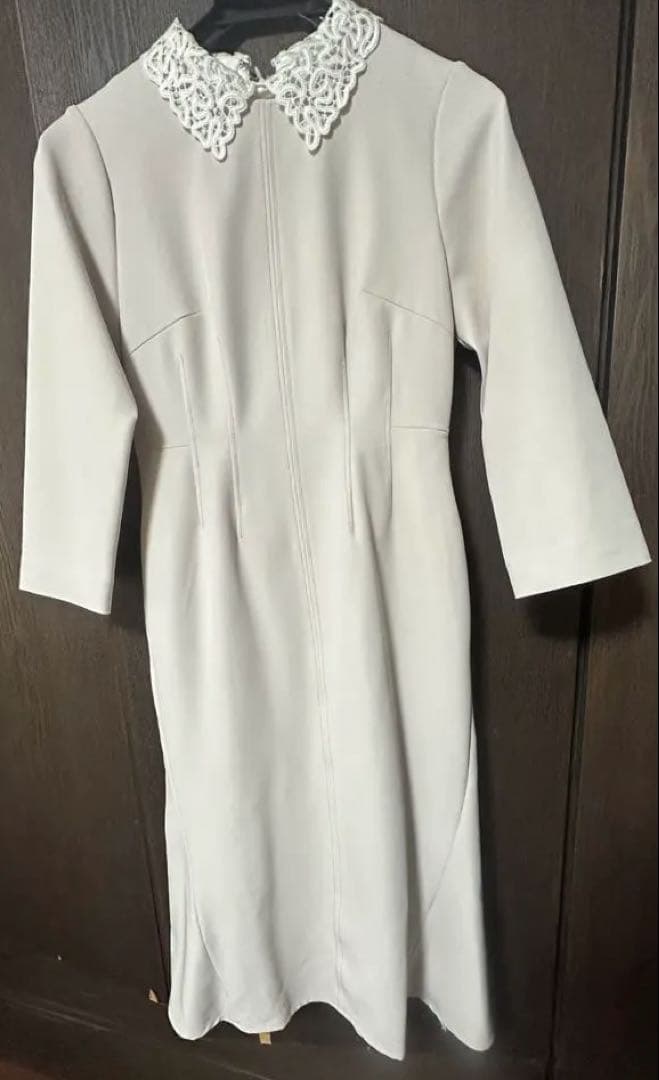 セルフォード　レース襟ワンピース　34