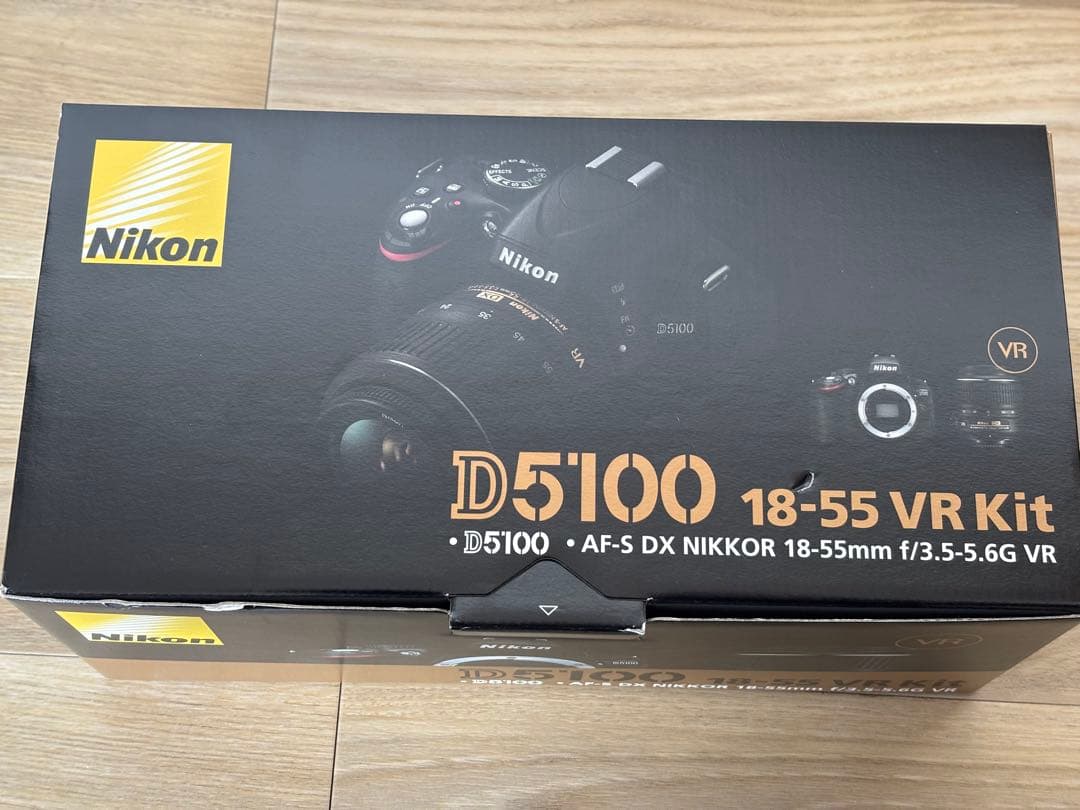 Nikon D5100 デジタル一眼レフカメラ 18-55mm VRレンズ付き