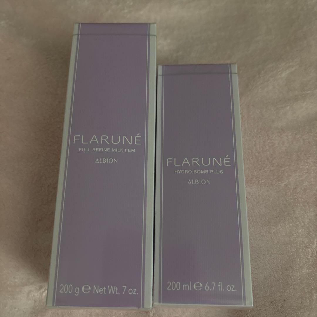 アルビオン フラルネ　フルリファイン ミルク　f EM ハイドロボム プラス