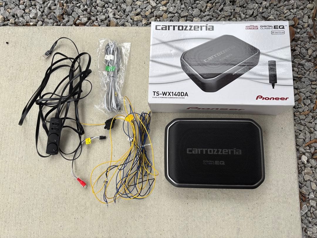 カロッツェリア　Pioneer TS-WX140DA ウーファー