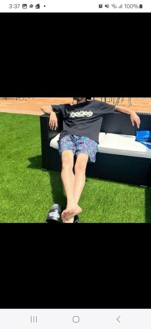 masseマシス ファイヤーショーツ 希少サイズ:M キムタク 長瀬