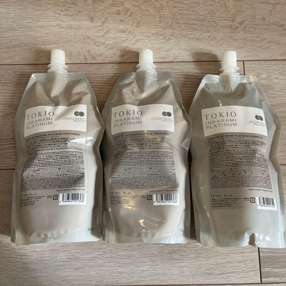 TOKIO IE インカラミ プラチナム シャンプー＆トリートメント 詰め替え