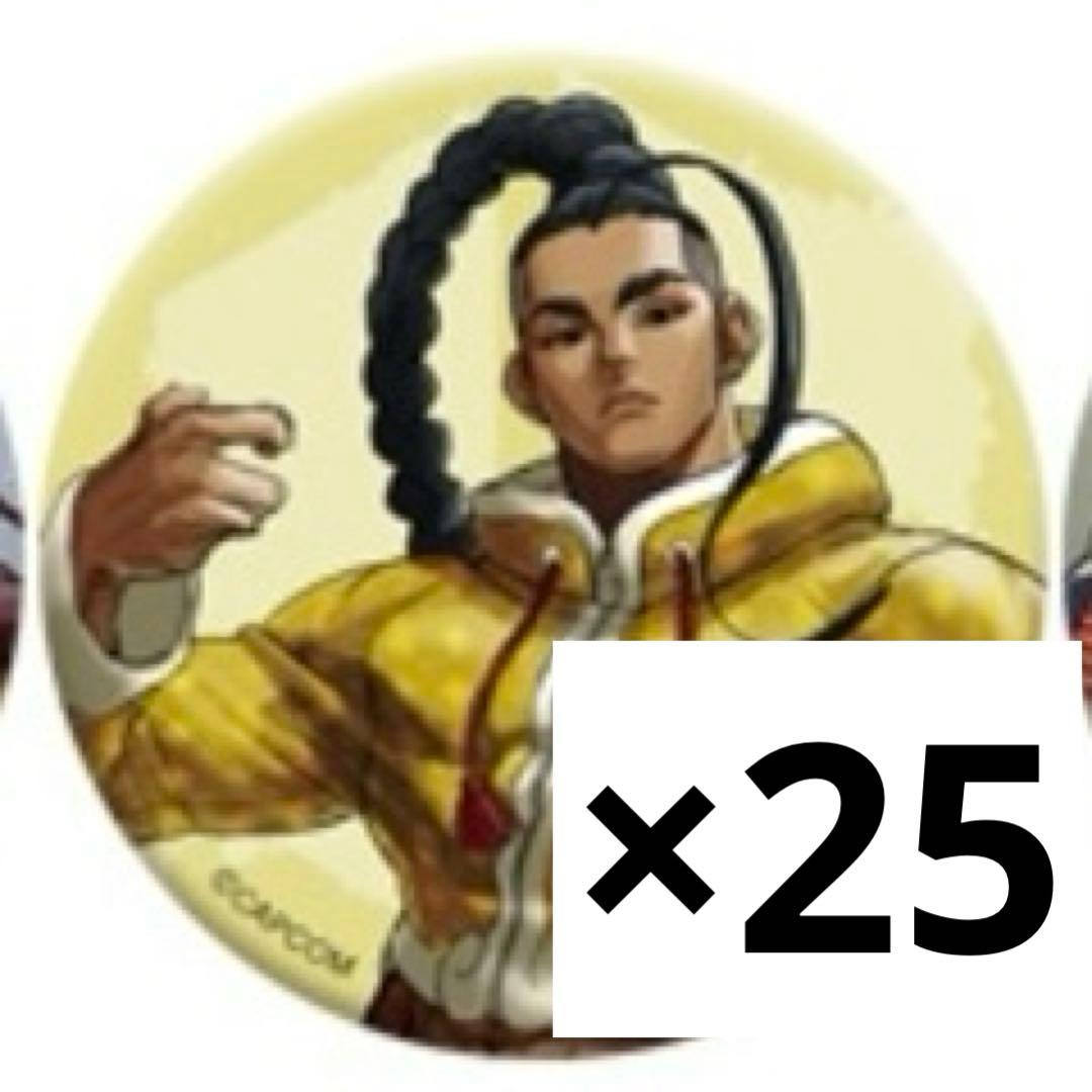 ストリートファイター6 スト6 キャラバッジコレクション ジェイミー 25点