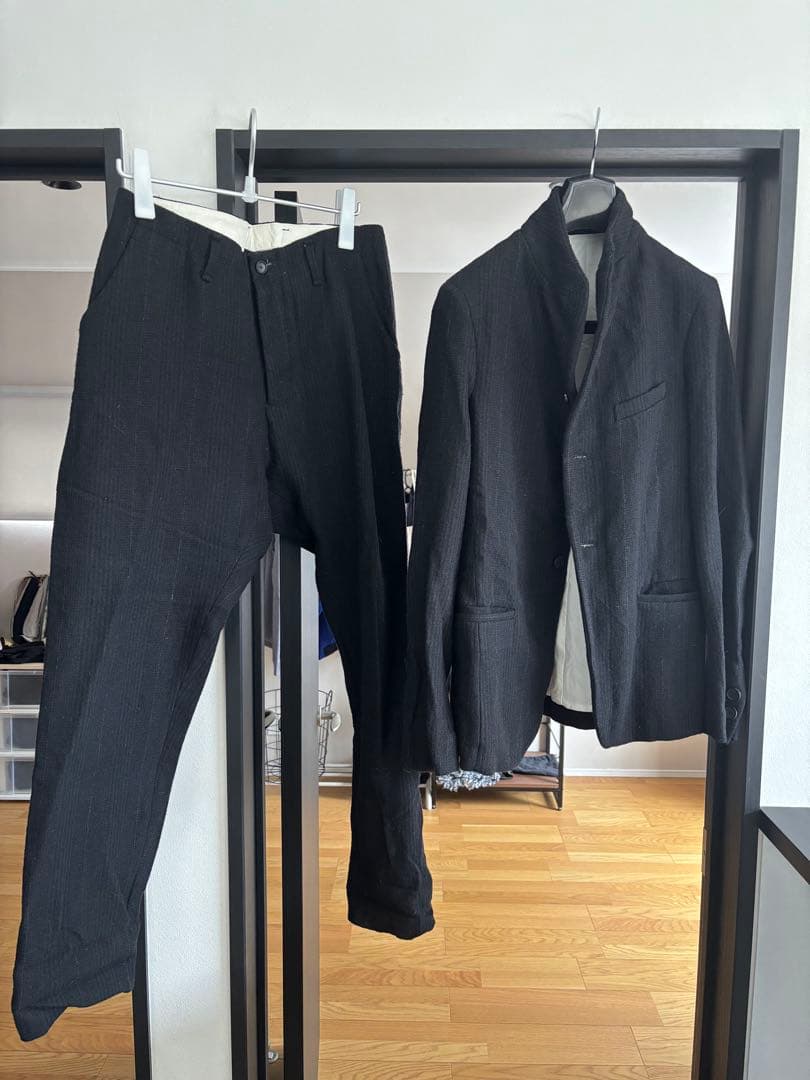 bergfabel ウールリネン　セットアップ