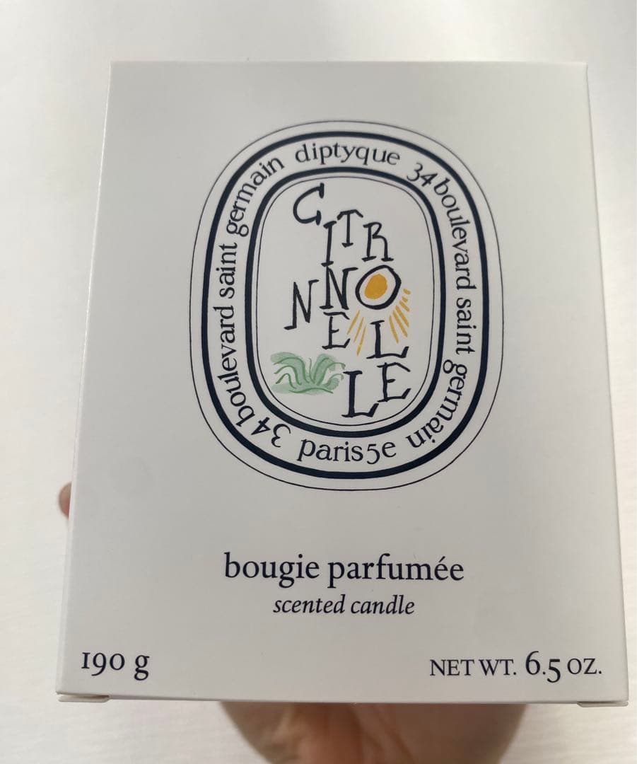 diptyque ディプティック　キャンドル シトロネル 190g 限定品