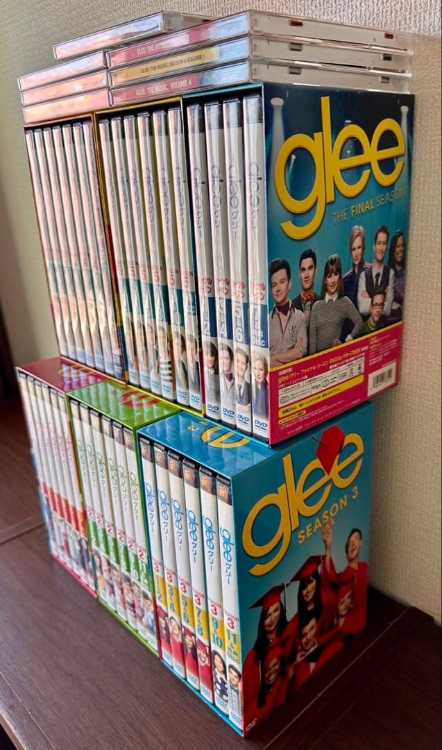 【美品】Glee グリー DVD全6シーズン＋CD7枚セット まとめ売り