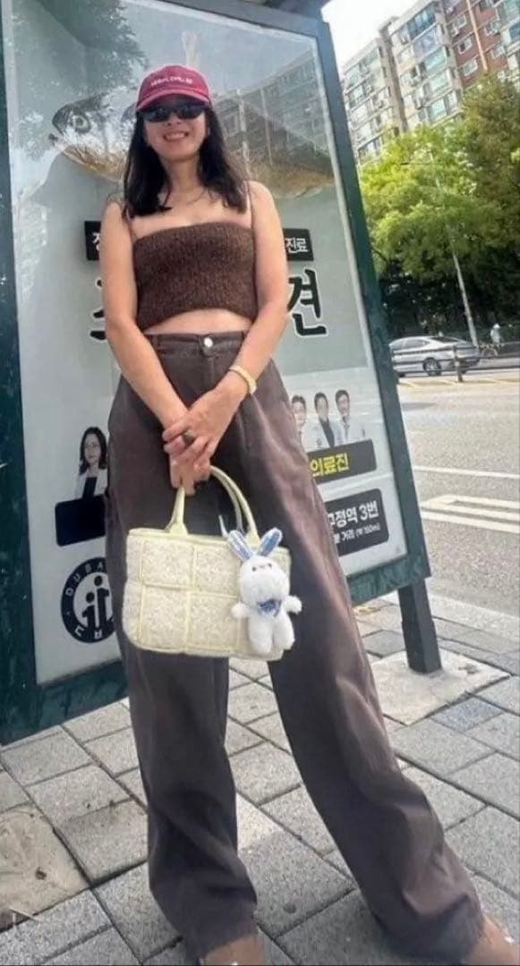 THE SHISHIKUI シシクイ Cami Short / CAMEL