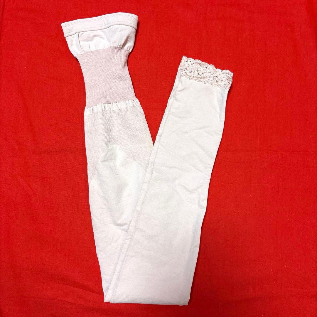 【未使用】温活! ちゃび 限定 あったかハイウエストレギンス M ピンク