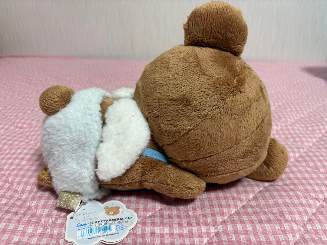 チャイロイコグマ 天使 ぬいぐるみ タグ付き