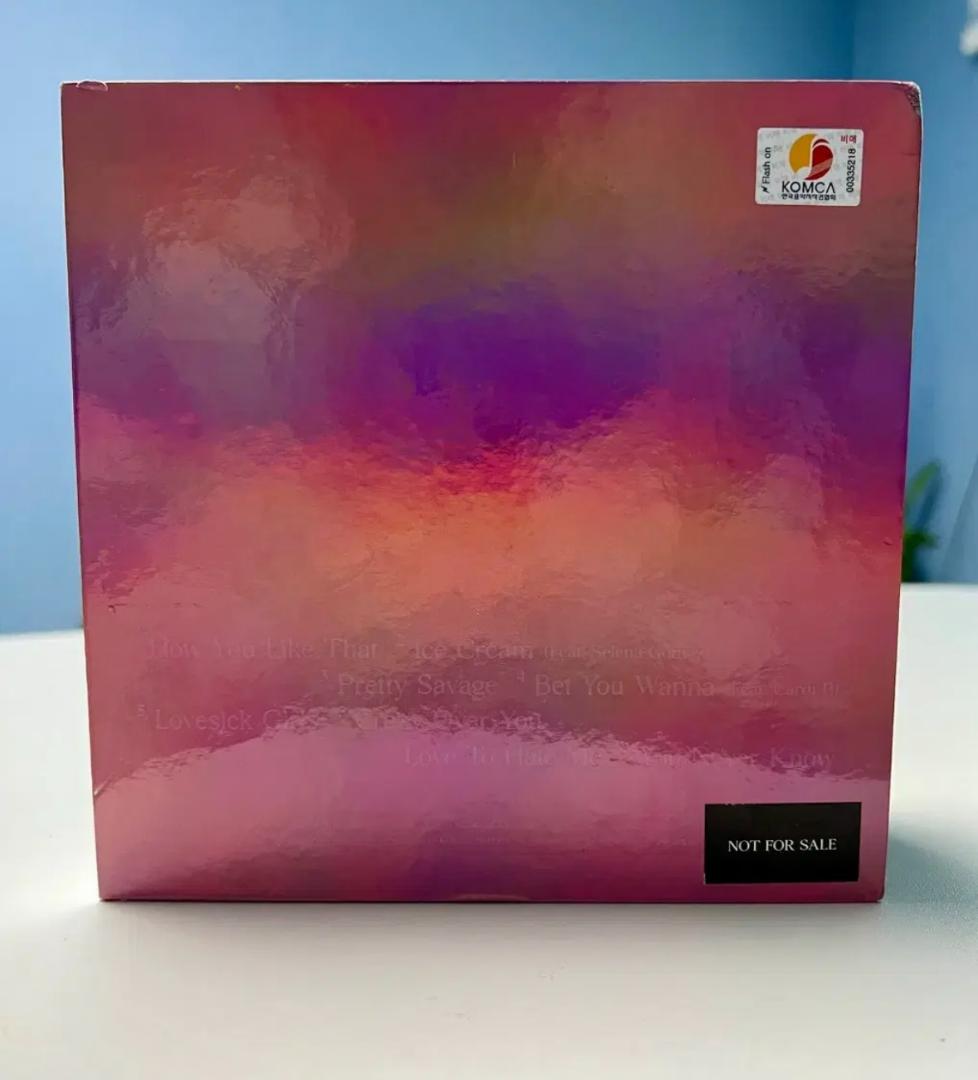 Blackpinkサインアルバム (The Album)＋メンバー全員サイン入り