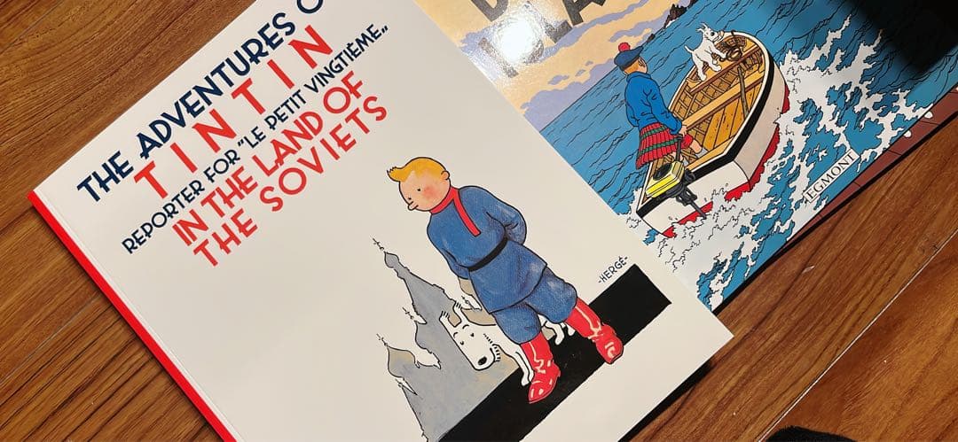 タンタンの冒険 The adventures of TinTin英語絵本 多読