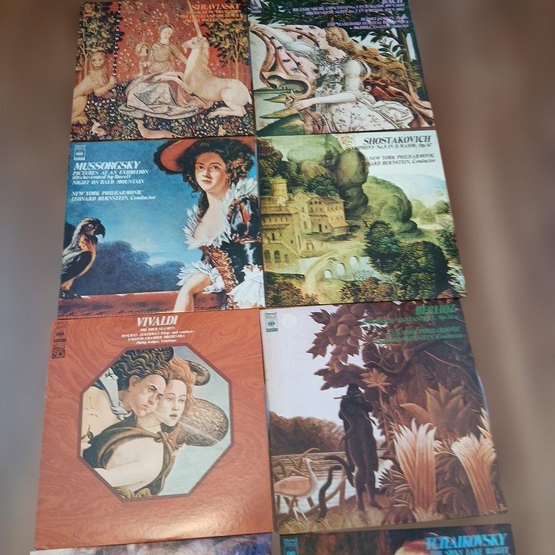 LPレコード １０枚✖３＝30枚　クラシック音楽