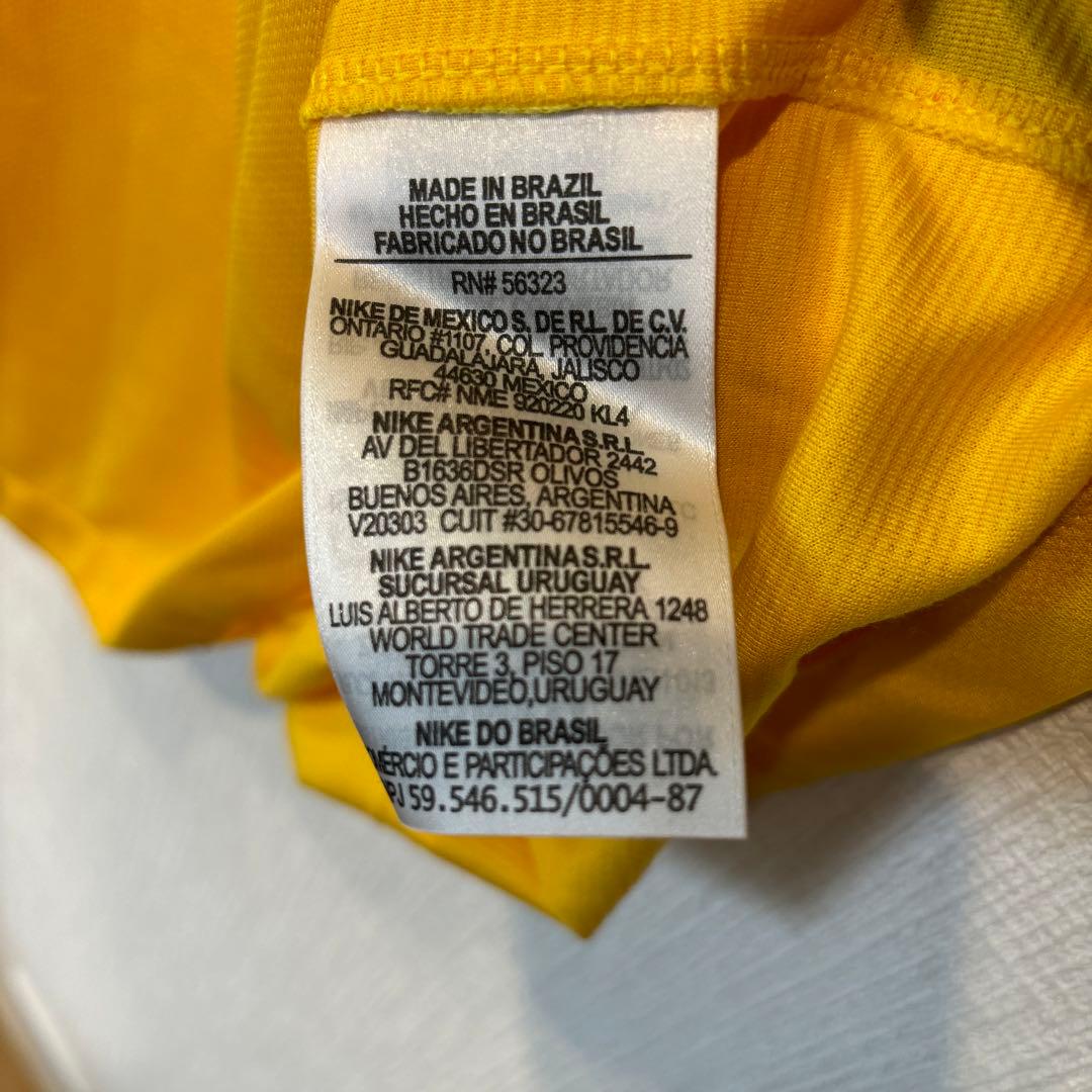 新品 NIKE 2014W杯 ブラジル代表 公式ユニフォーム ゲームシャツ L