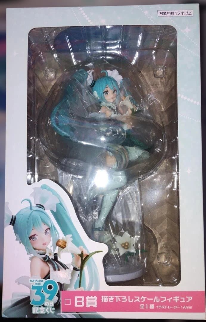 (未開封)初音ミク フィギュア 2点セット　TENITOL＋39の日記念くじ