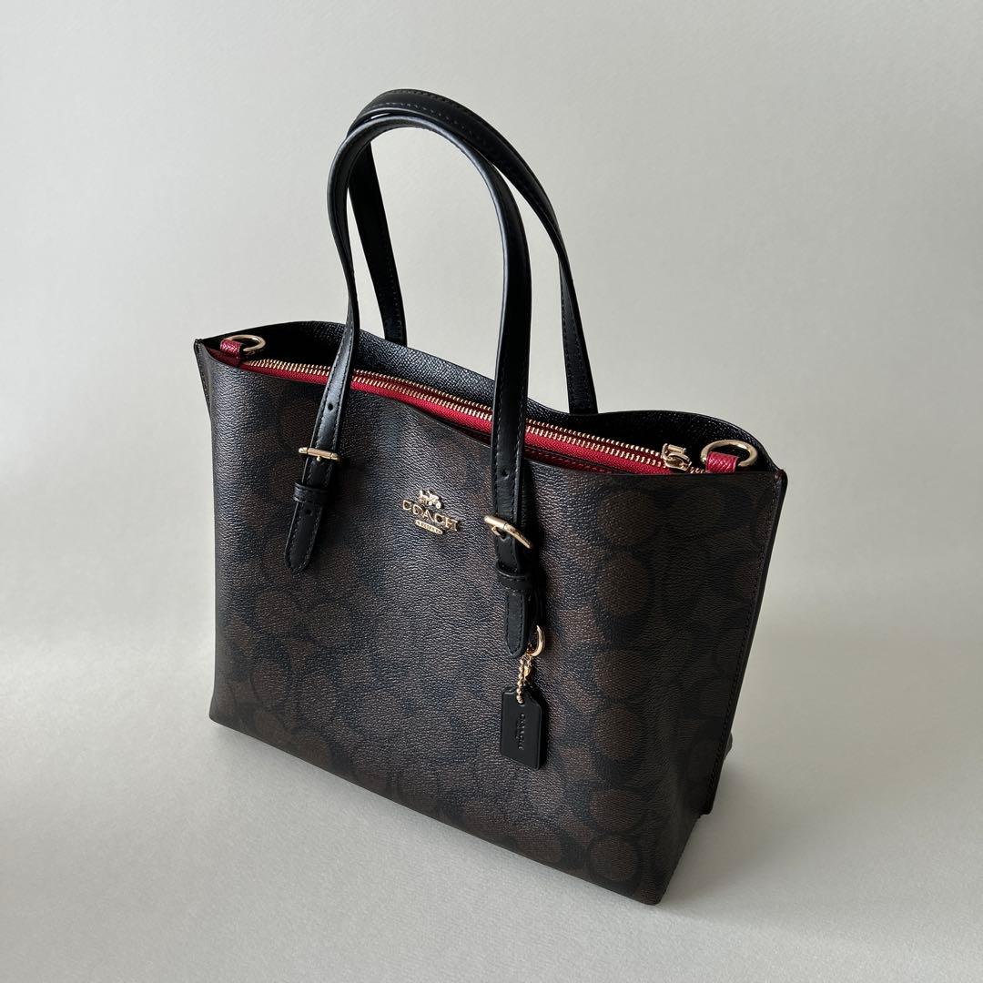 COACH ダークブラウン バッグ