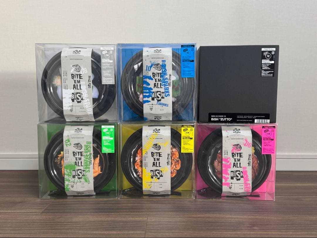 BiSHイーツ 12ヶ月連続シングル　初回生産限定盤コンプリート 6点セット