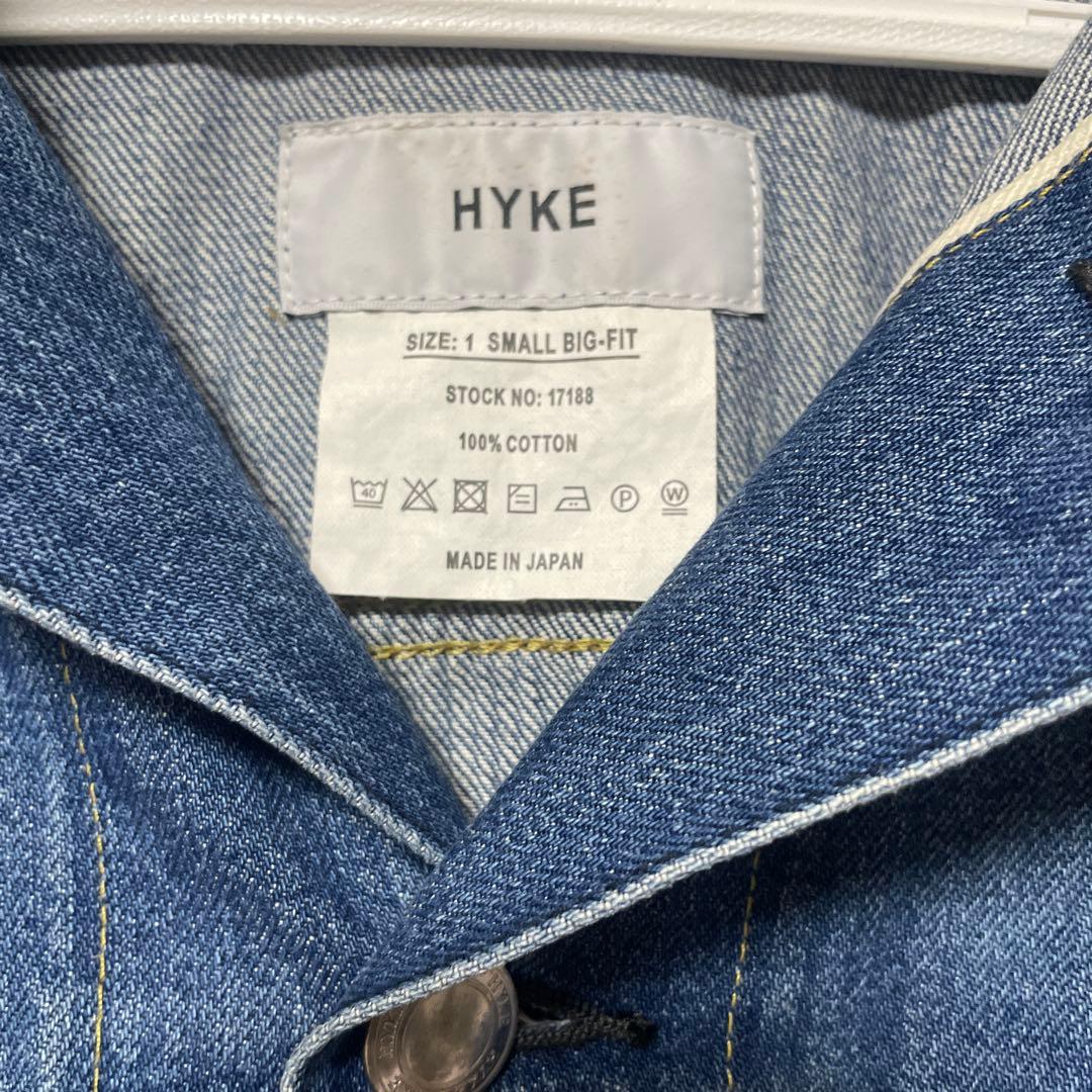 HYKE DENIM JACKET BIGFIT TYPE3 サイズ1 ハイク