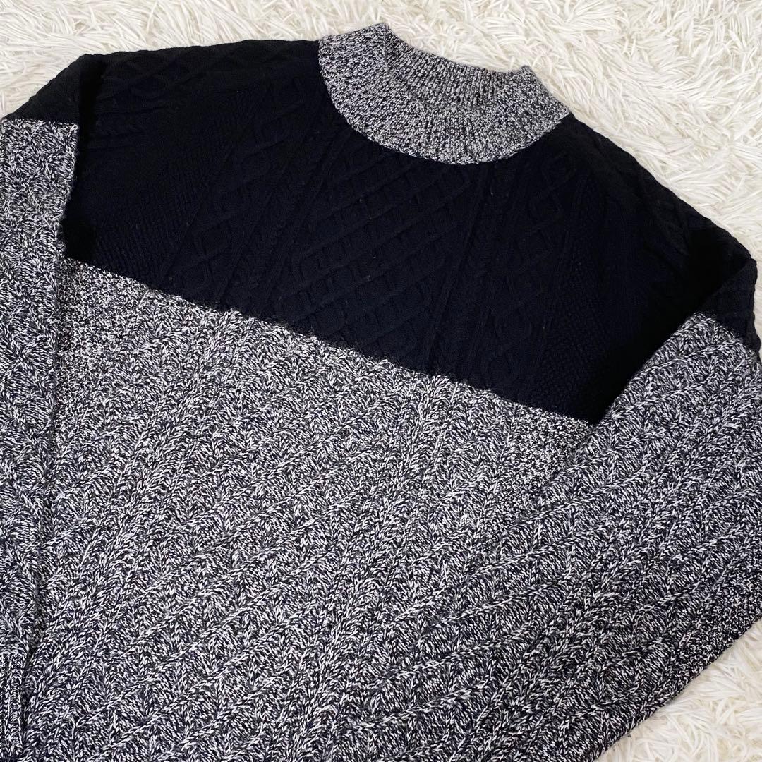 k*n様 junhashimoto ケーブルニットセーター　カシミヤ100% バ