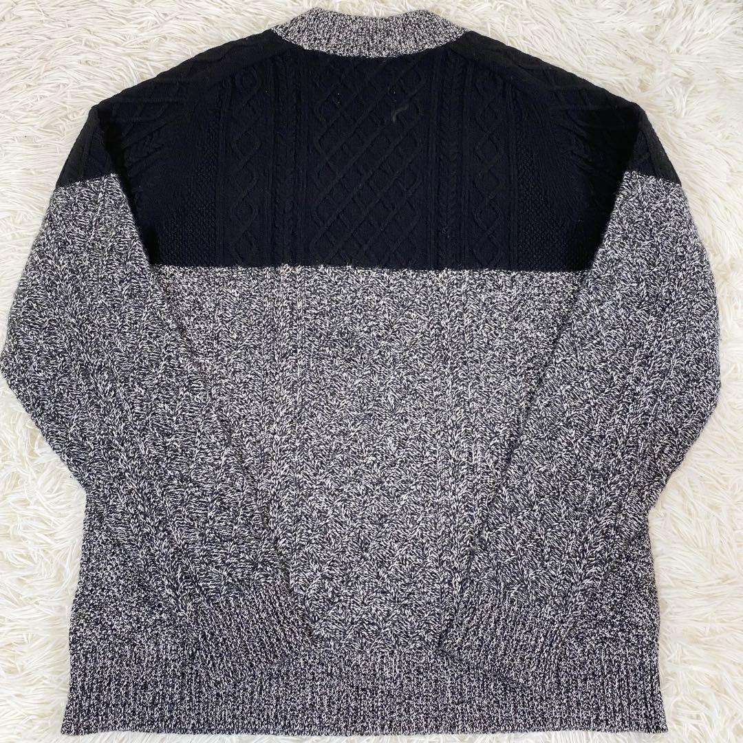 k*n様 junhashimoto ケーブルニットセーター　カシミヤ100% バ