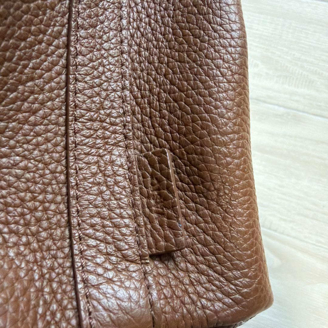 VASIC ブラウンレザー スモールスモール　保存袋付き