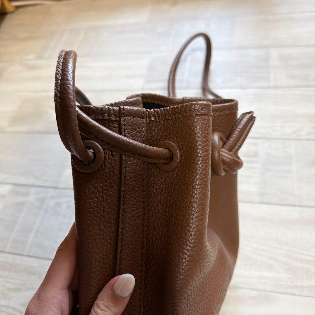 VASIC ブラウンレザー スモールスモール　保存袋付き