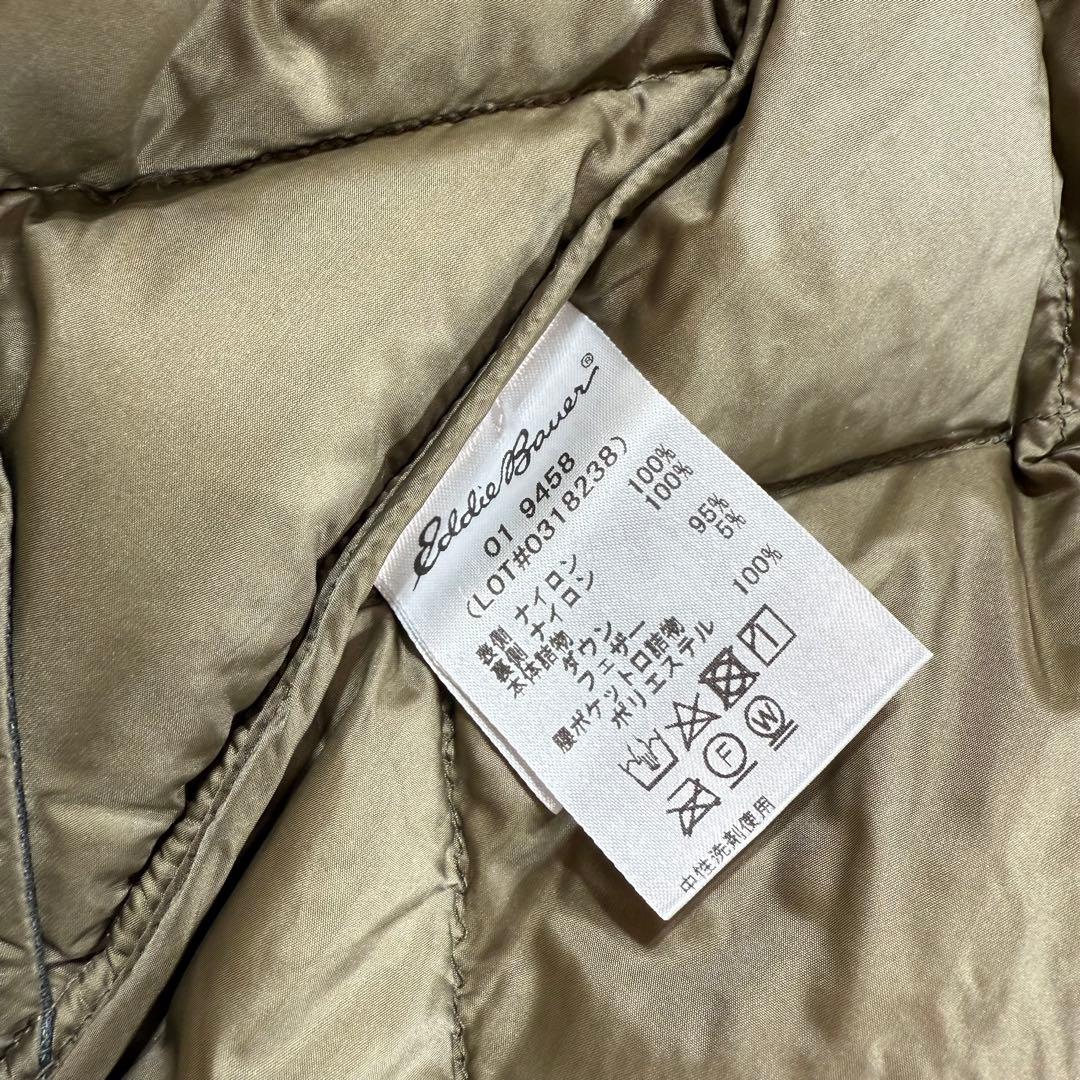 エディーバウアー Eddie Bauer ダウンベスト ダイヤ M