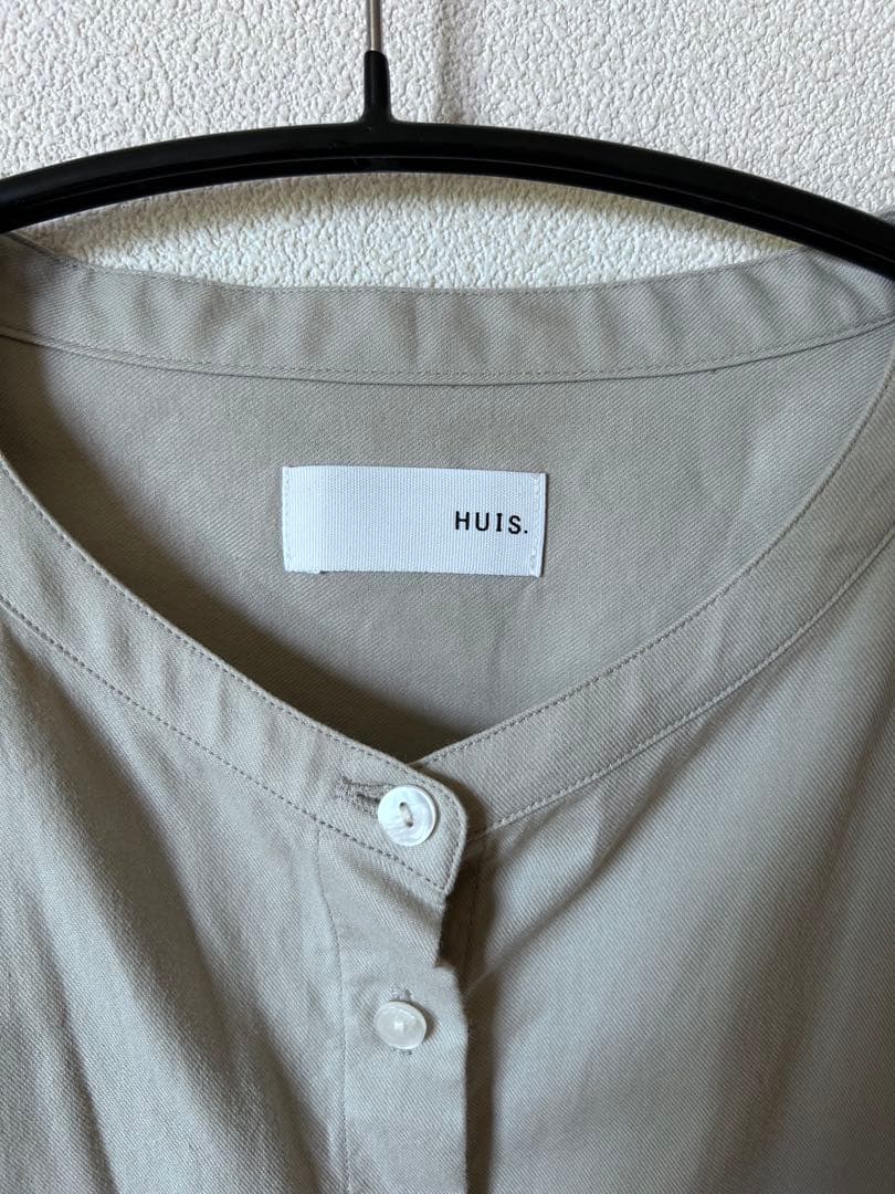 k*u様 定価21,780円 huis 遠州織物 グレーシャツ