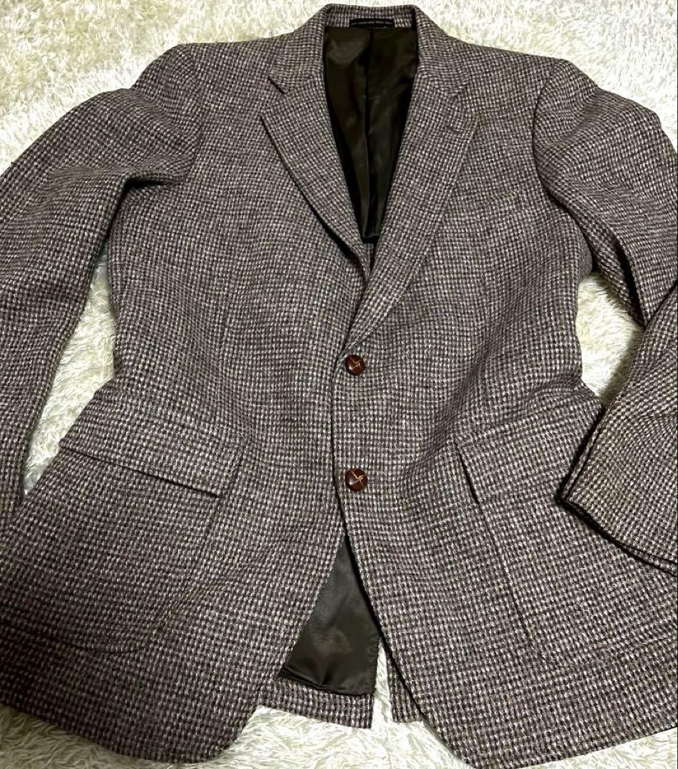 Harris Tweedハリスツイード　テーラードジャケット カーキ系管理番号付