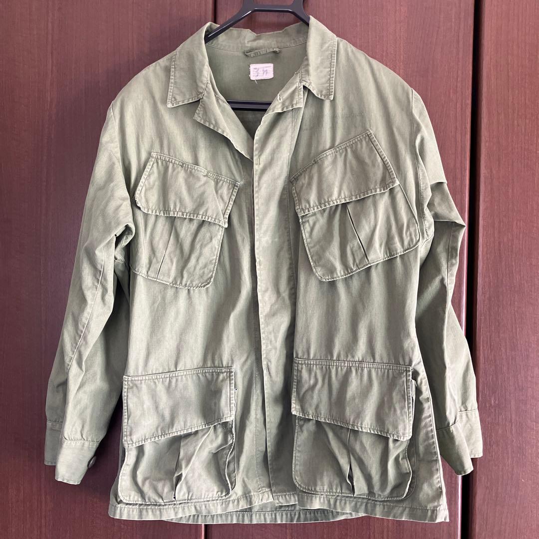 US ARMY ジャングルファティーグ ジャケット 3rd スモールショート