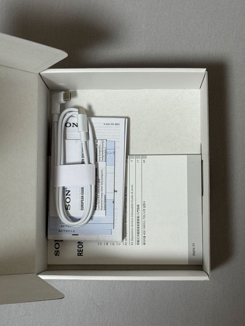 SONY REON POCKET PRO センシングキット 純正ケース付き