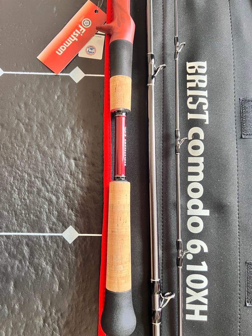ブリスト コモド6.10XH ルアーロッド ケース付き