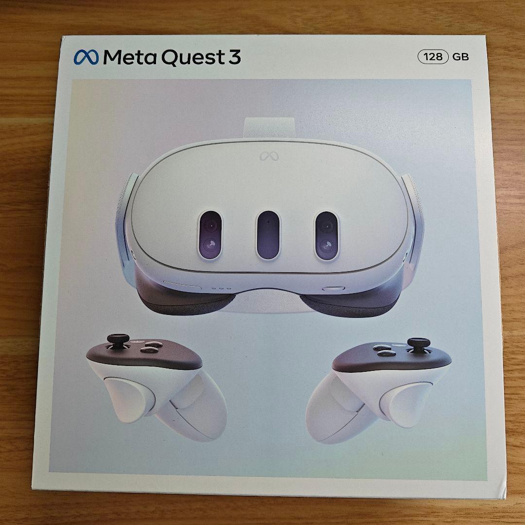  Quest 3 128GB 4K VRヘッドセット