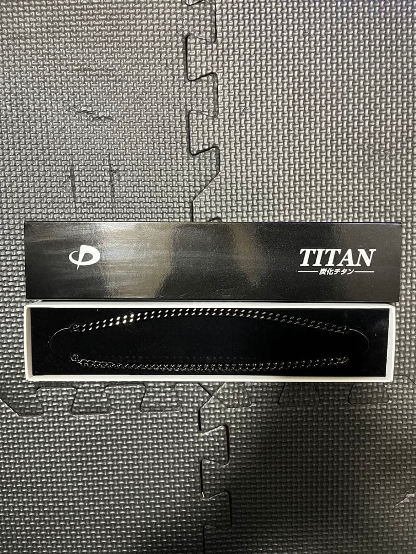 ファイテン 炭化チタンチェーンネックレス 45cm