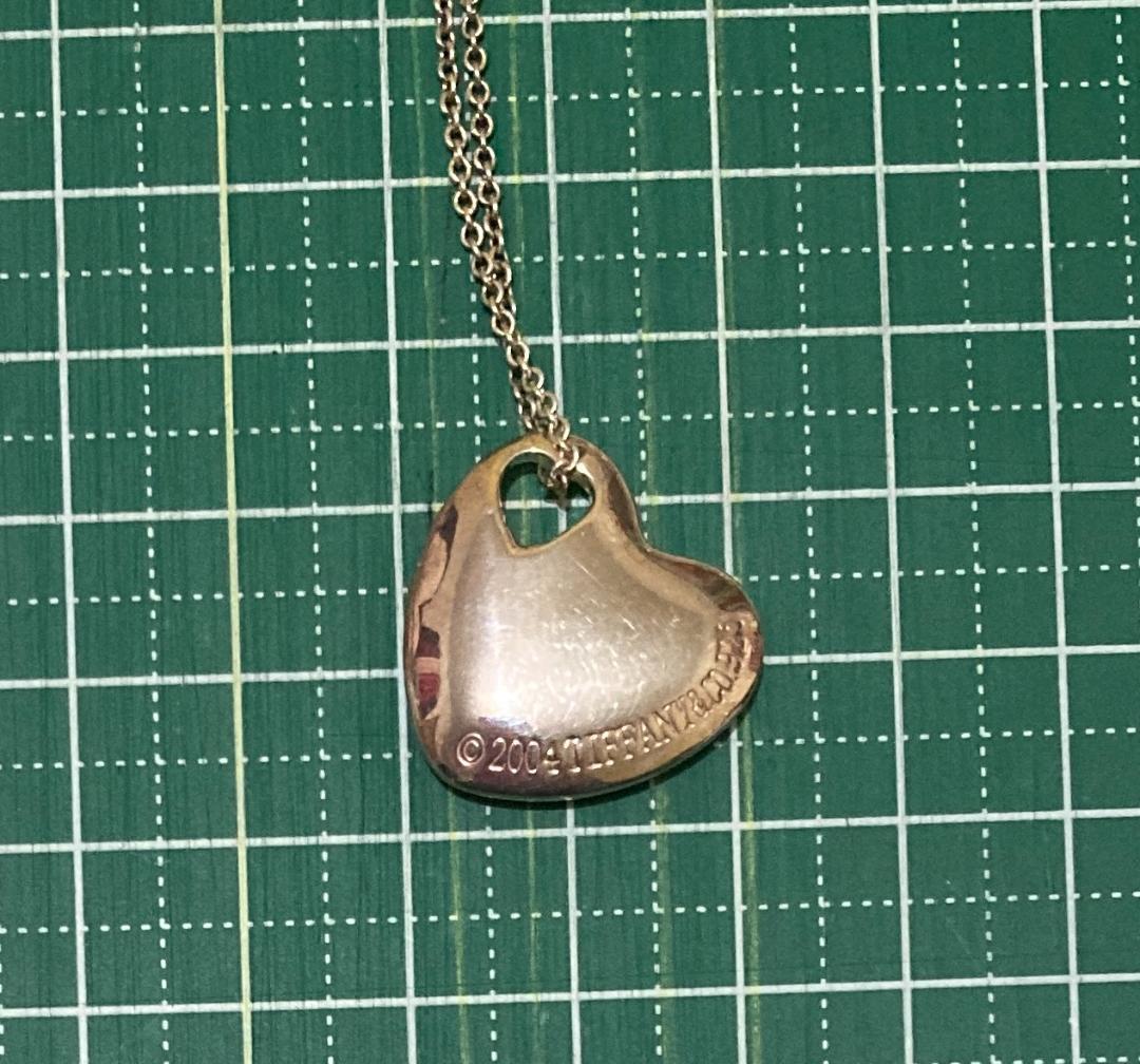 ※〜2/6迄値下げ※【Tiffany & Co.】 シルバーのハート型ネックレス