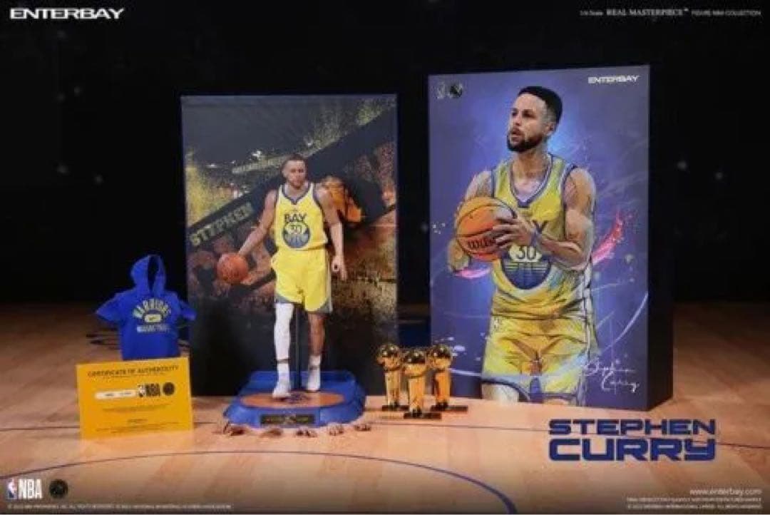 エンターベイ　ステフィン・カリー（Stephen Curry）フィギュア