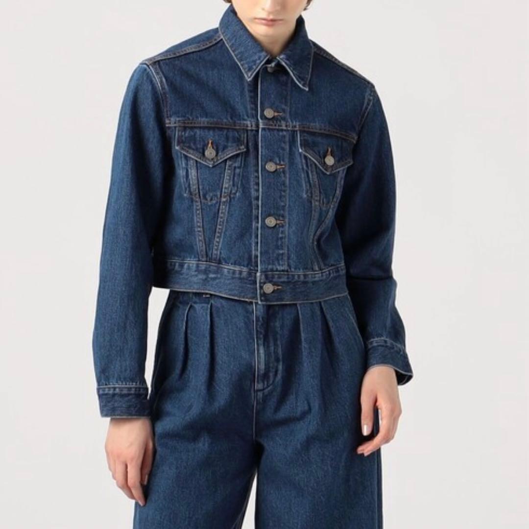 ◼︎もちもちパンダ◼︎新品タグ付◼︎Edition / デニムショートジャケット