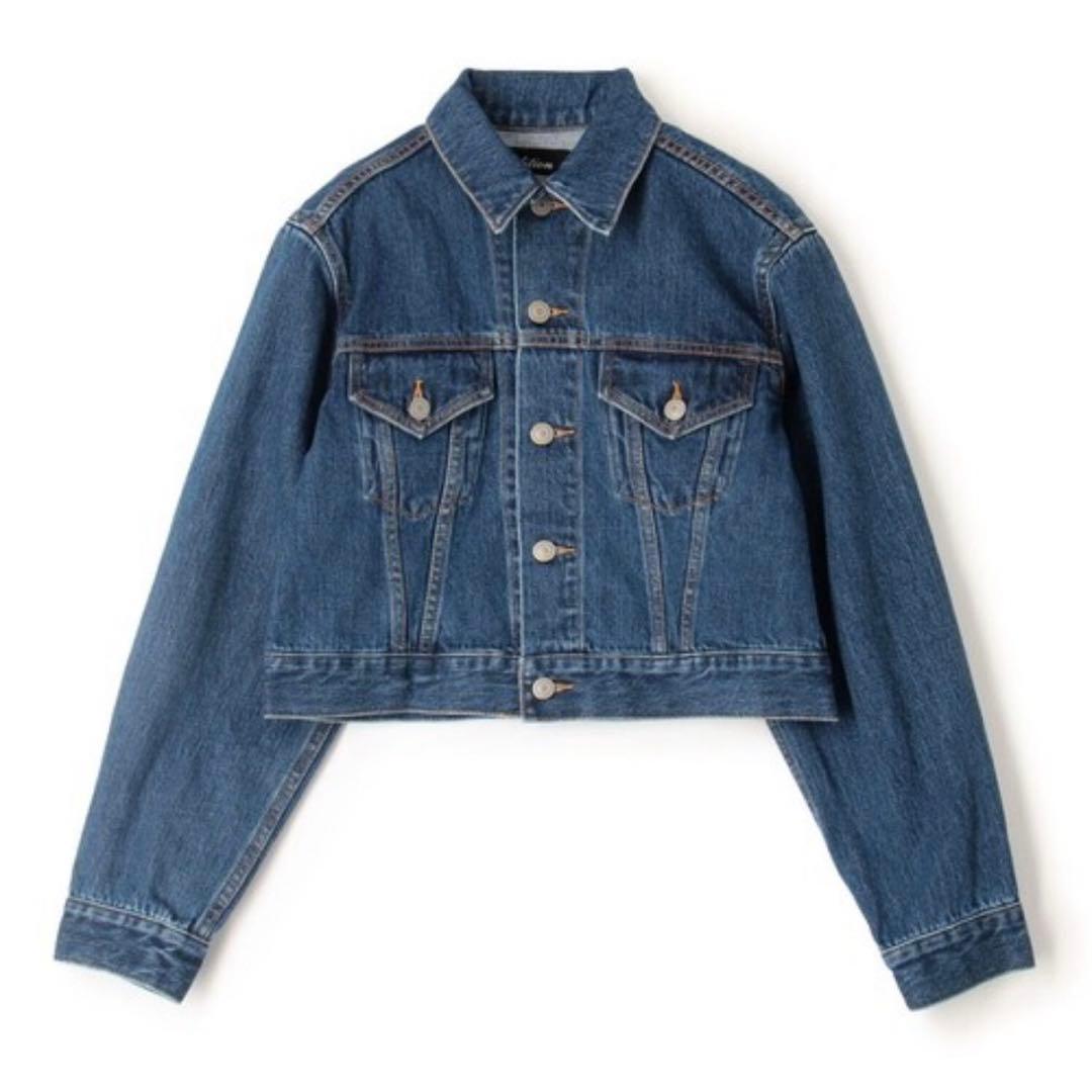 ◼︎もちもちパンダ◼︎新品タグ付◼︎Edition / デニムショートジャケット