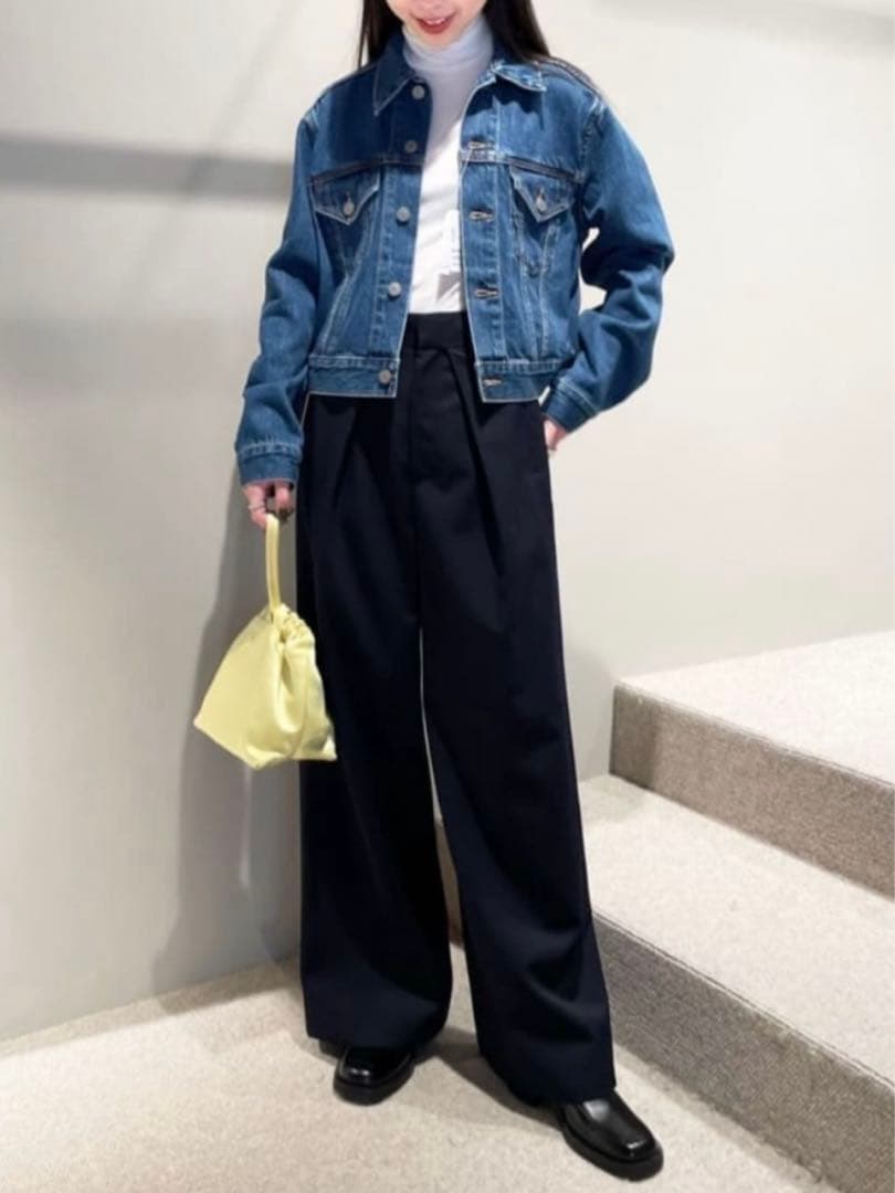 ◼︎もちもちパンダ◼︎新品タグ付◼︎Edition / デニムショートジャケット