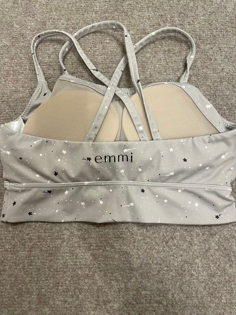 【emmi yoga】星柄ウェア　セットアップ　0サイズ