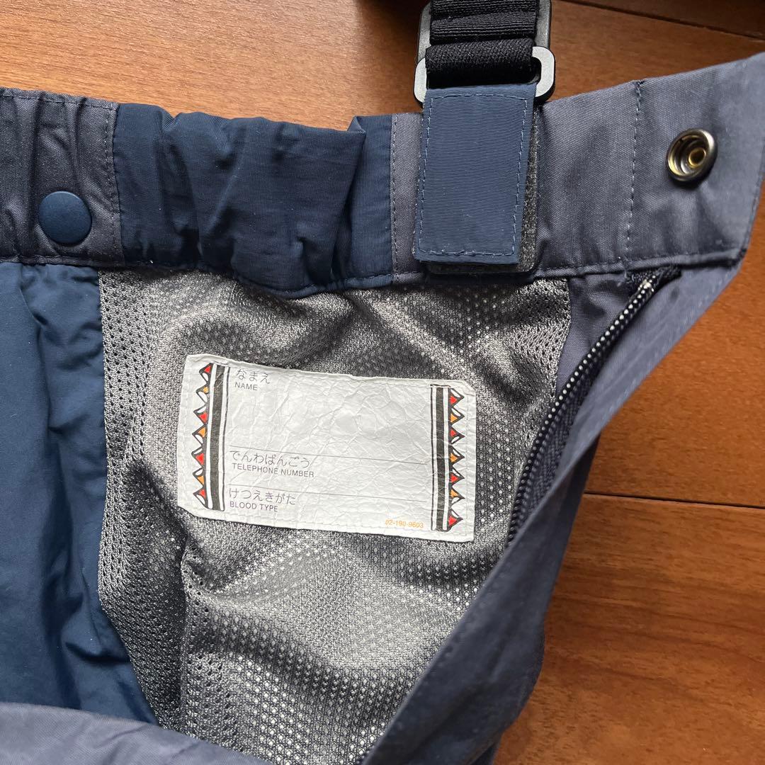 mont-bell 子ども用 スキーウェア パンツ130 紺