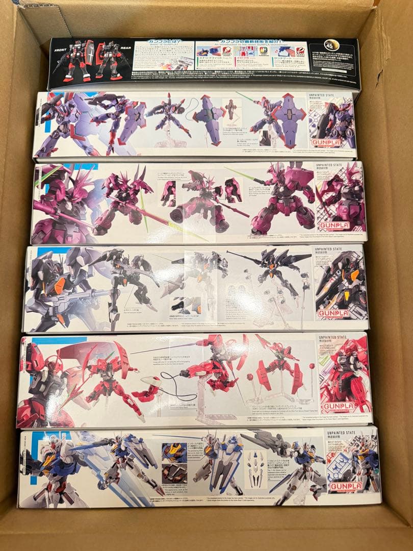 HG ガンプラ(水星の魔女、一番くじ)