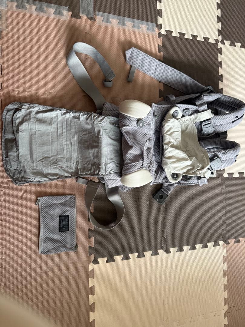 ヌナカドルクリック nuna cudl clik抱っこ紐 グレー(フォグ)