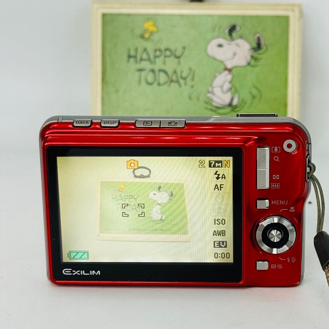 【美品】CASIO EXILIM EX-S770 レッド★希少色・動作確認済み