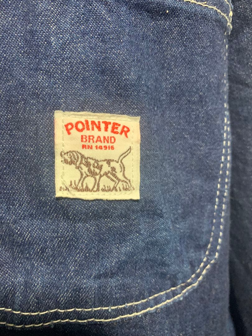 POINTER BRAND デニムオーバーオール