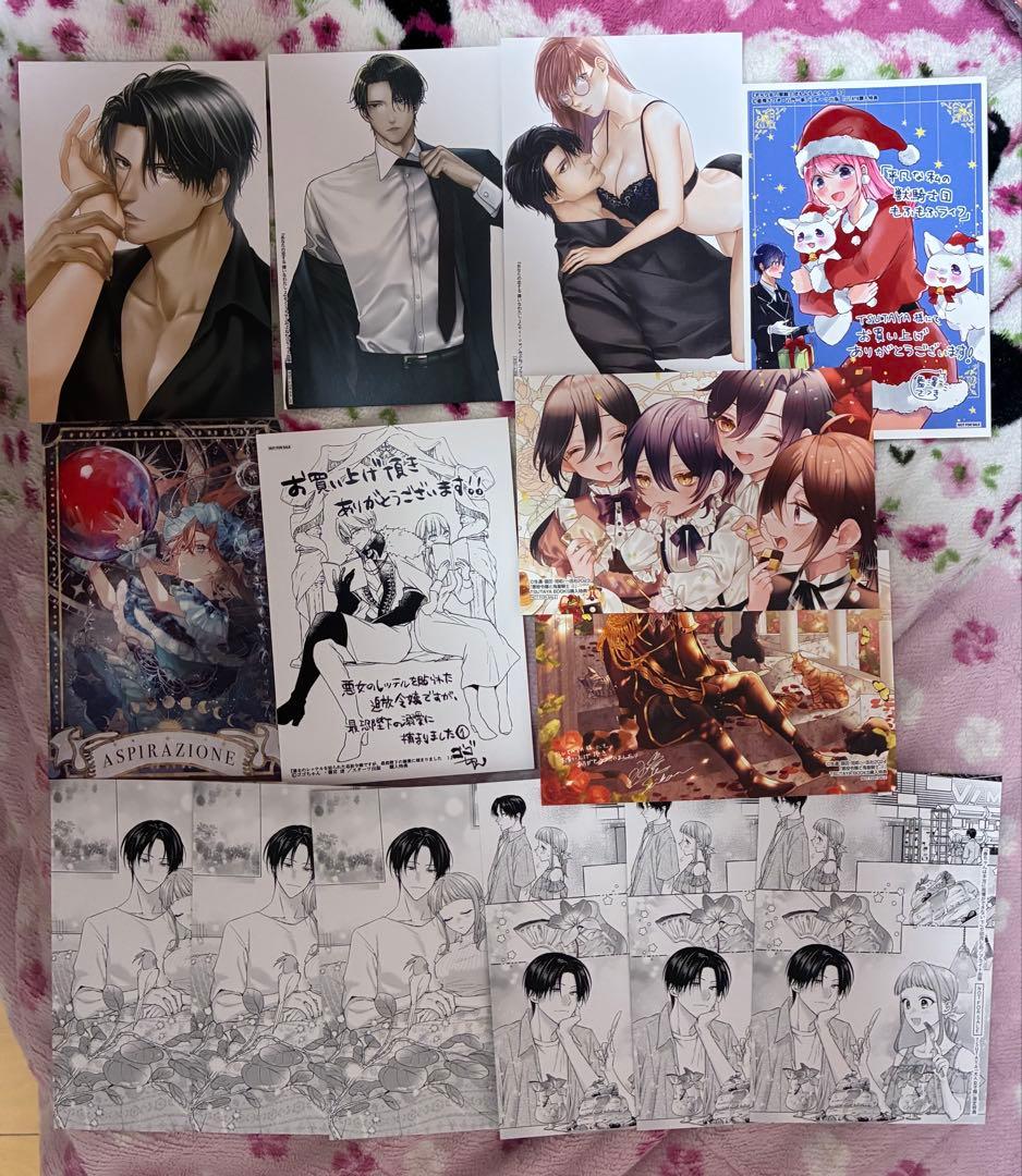 TL＆女性コミックイラストカードセット